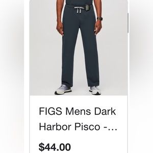 Harbor men scrub pants